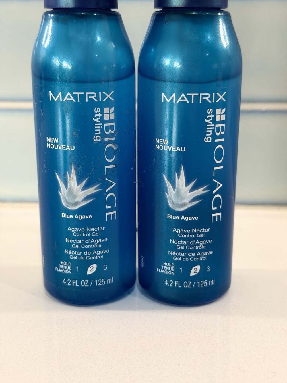 RARE Matrix Biolage Styling Blue Agave Nectar Control Gel - Lot of 2